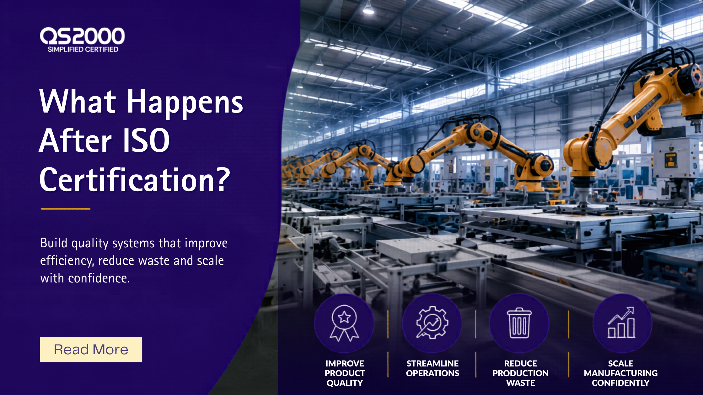 What happens after ISO Certification